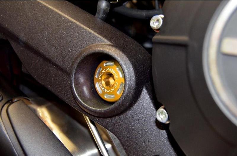 TTF04 - DUCABIKE Ducati Central Frame Plugs (swingarm) – Accessories in the Motoraider Motorcycle Aftermarket Accessories and Parts Online Shop