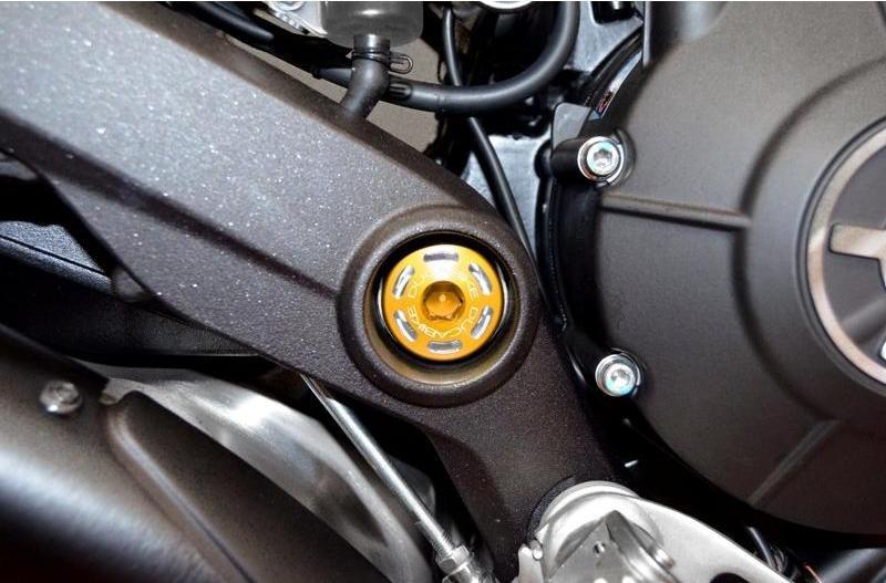 TTF03 - DUCABIKE Ducati Central Frame Plugs (Swingarm) – Accessories in the Motoraider Motorcycle Aftermarket Accessories and Parts Online Shop