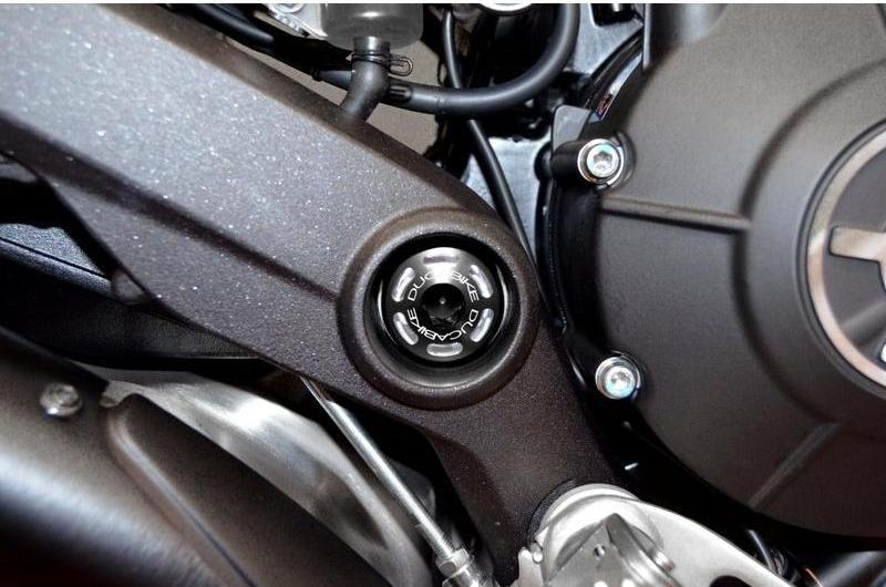 TTF03 - DUCABIKE Ducati Central Frame Plugs (Swingarm) – Accessories in the Motoraider Motorcycle Aftermarket Accessories and Parts Online Shop