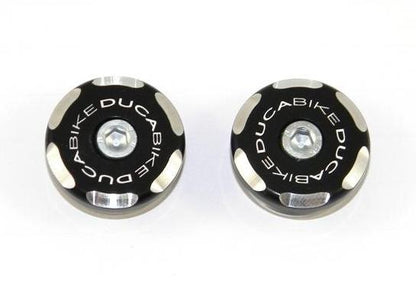 TTF05 - DUCABIKE Ducati Panigale V4 / Streetfighter (18/24) Central Frame Plugs (bi-color) – Accessories in the Motoraider Motorcycle Aftermarket Accessories and Parts Online Shop