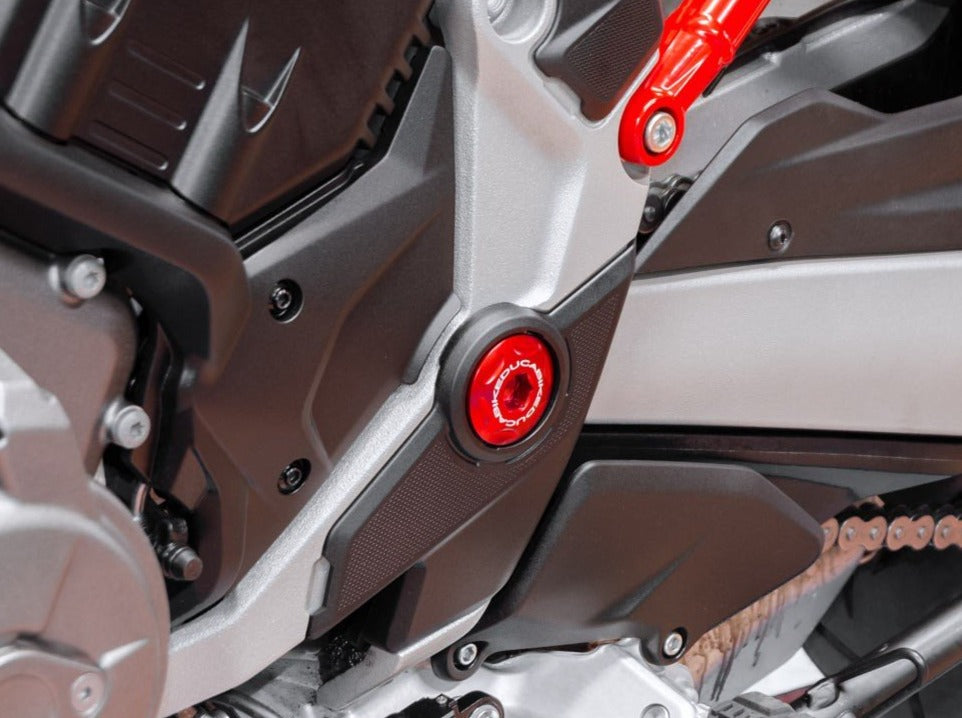 TTF07 - DUCABIKE Ducati Multistrada V4 (2021+) Central Frame Plugs (swingarm) – Accessories in the Motoraider Motorcycle Aftermarket Accessories and Parts Online Shop