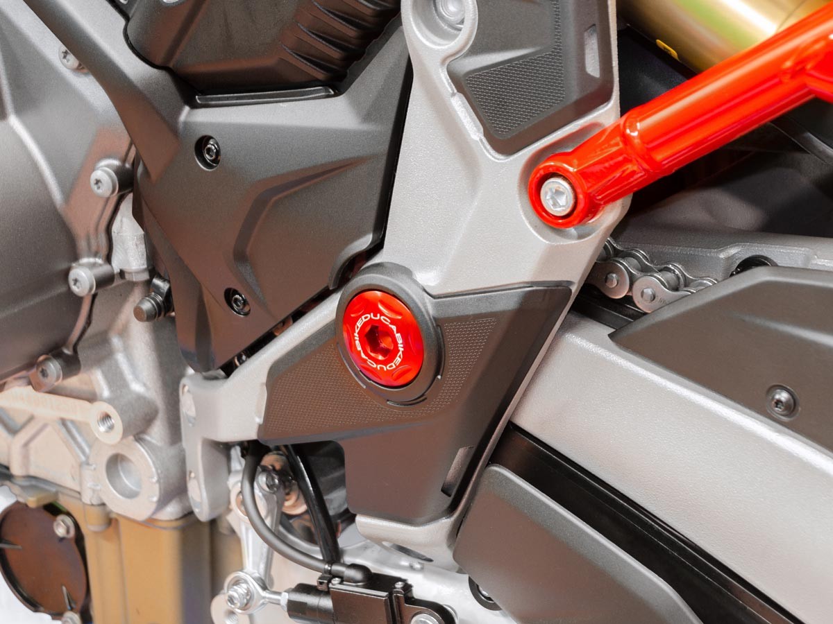 TTF07 - DUCABIKE Ducati Multistrada V4 (2021+) Central Frame Plugs (swingarm) – Accessories in the Motoraider Motorcycle Aftermarket Accessories and Parts Online Shop
