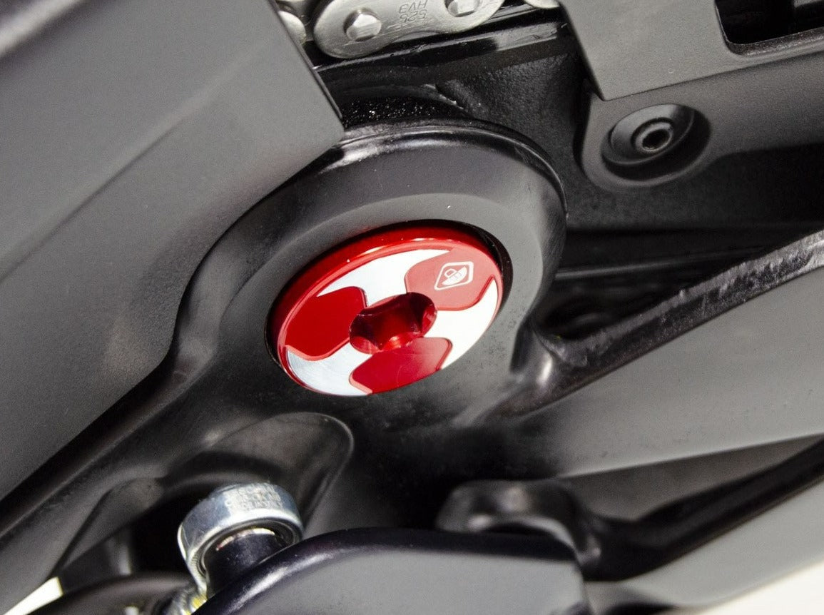TTF08 - DBK Ducati Diavel V4 (2023+) Kit Central Frame Caps (swing arm) – Accessories in the Motoraider Motorcycle Aftermarket Accessories and Parts Online Shop