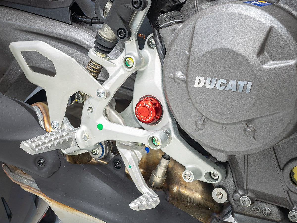 DBK DUCABIKE TTF12 Ducati Panigale V2 / Streetfighter (2025+) Central Frame Caps Kit – Accessories in the Motoraider Motorcycle Aftermarket Accessories and Parts Online Shop