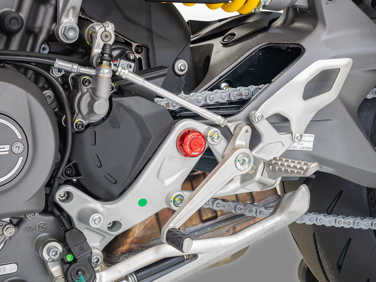 DBK DUCABIKE TTF12 Ducati Panigale V2 / Streetfighter (2025+) Central Frame Caps Kit – Accessories in the Motoraider Motorcycle Aftermarket Accessories and Parts Online Shop