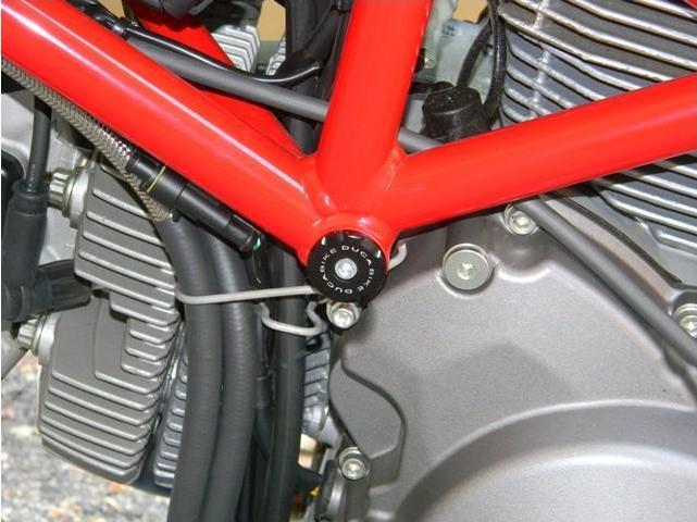 TTHM01 - DUCABIKE Ducati Hypermotard 796/1100 Frame Plugs – Accessories in the Motoraider Motorcycle Aftermarket Accessories and Parts Online Shop