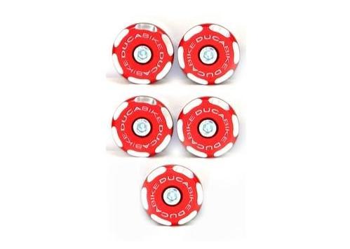 TTHM02 - DUCABIKE Ducati Hypermotard 796/1100 Frame Plugs (bi-color) – Accessories in the Motoraider Motorcycle Aftermarket Accessories and Parts Online Shop