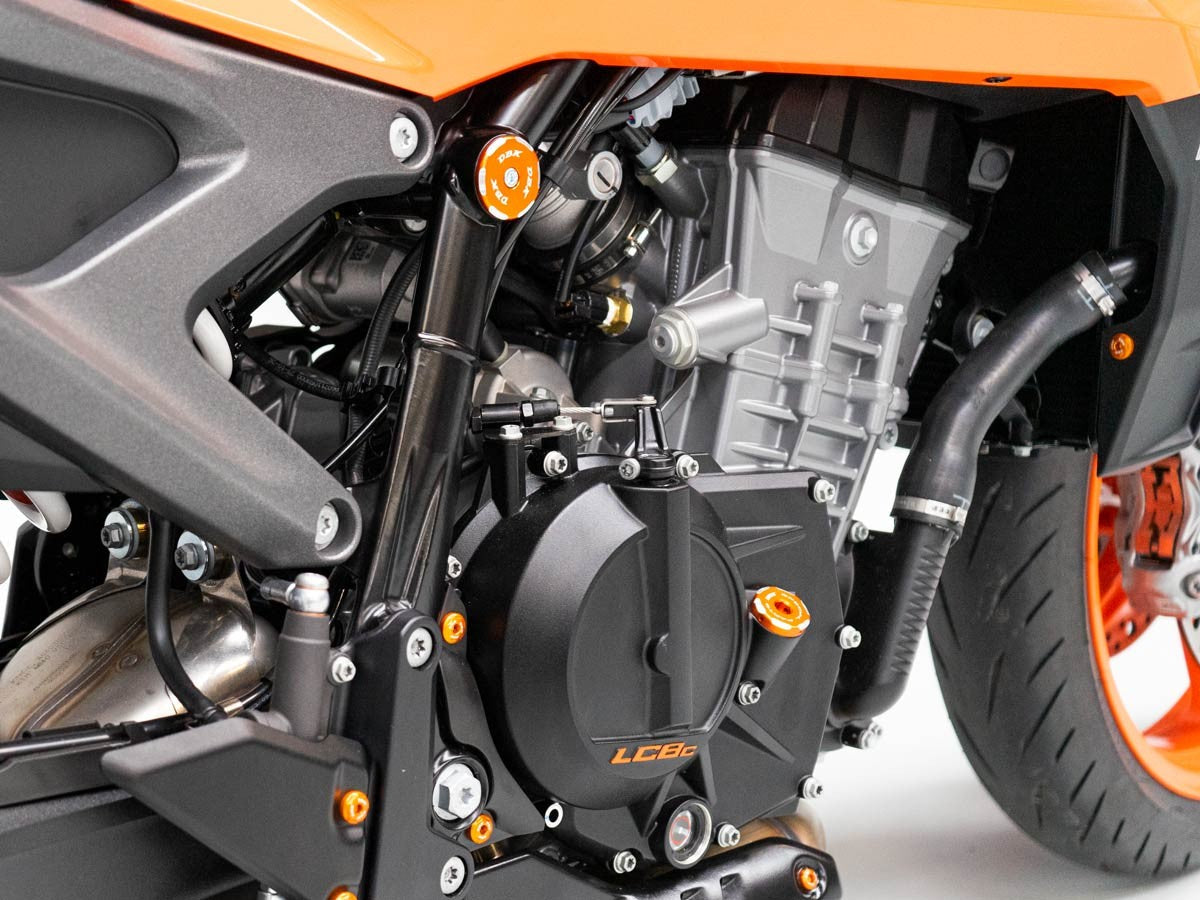 TTKTM01 - DBK KTM  790 / 890 / 990 Duke Frame Caps Kit – Accessories in the Motoraider Motorcycle Aftermarket Accessories and Parts Online Shop