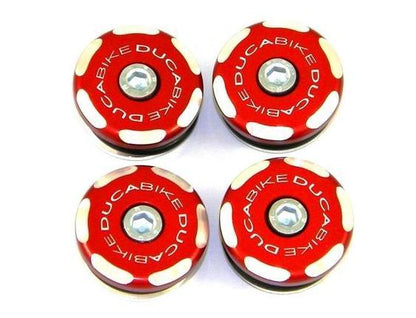 TTMSR02 - DUCABIKE Ducati Monster Frame Plugs (bi-color) – Accessories in the Motoraider Motorcycle Aftermarket Accessories and Parts Online Shop