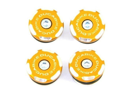 TTM02 - DUCABIKE Ducati Monster Frame Plugs (bi-color) – Accessories in the Motoraider Motorcycle Aftermarket Accessories and Parts Online Shop