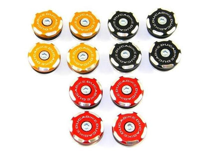 TTMSR02 - DUCABIKE Ducati Monster Frame Plugs (bi-color) – Accessories in the Motoraider Motorcycle Aftermarket Accessories and Parts Online Shop