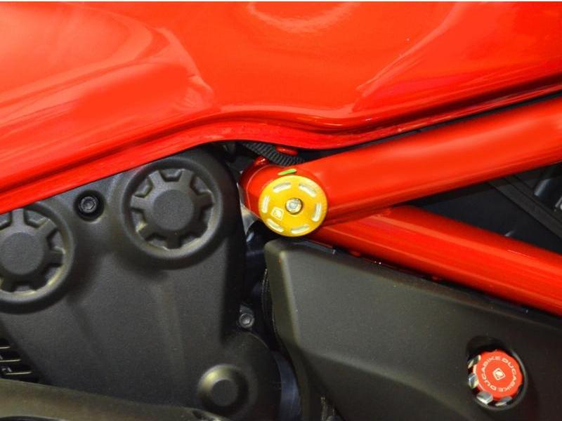 TTM1200 - DUCABIKE Ducati Monster 821/1200 Frame Plugs – Accessories in the Motoraider Motorcycle Aftermarket Accessories and Parts Online Shop
