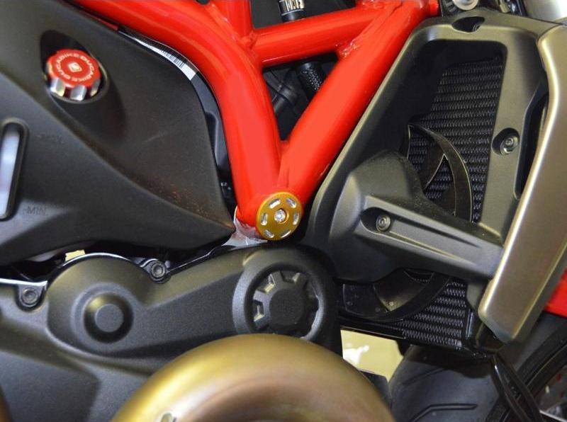 TTM1200 - DUCABIKE Ducati Monster 821/1200 Frame Plugs – Accessories in the Motoraider Motorcycle Aftermarket Accessories and Parts Online Shop