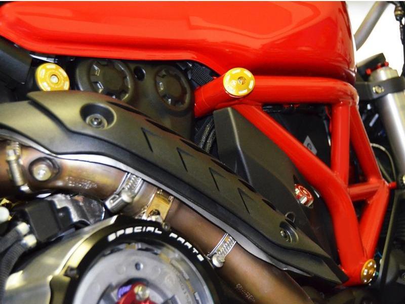 TTM1200 - DUCABIKE Ducati Monster 821/1200 Frame Plugs – Accessories in the Motoraider Motorcycle Aftermarket Accessories and Parts Online Shop