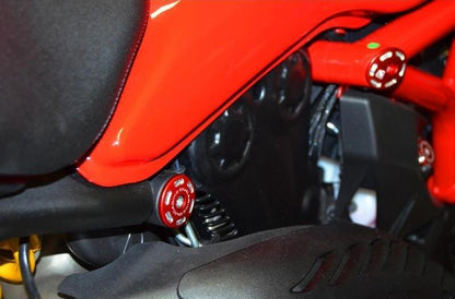 TTM1200 - DUCABIKE Ducati Monster 821/1200 Frame Plugs – Accessories in the Motoraider Motorcycle Aftermarket Accessories and Parts Online Shop