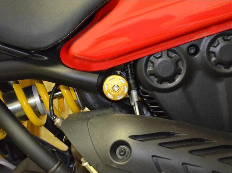 TTM1200 - DUCABIKE Ducati Monster 821/1200 Frame Plugs – Accessories in the Motoraider Motorcycle Aftermarket Accessories and Parts Online Shop