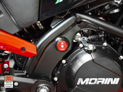 TTMM01 - DBK Moto Morini Seiemezzo SCR / STR / X-Cape 650 (2021+) Frame Caps Kit – Accessories in the Motoraider Motorcycle Aftermarket Accessories and Parts Online Shop