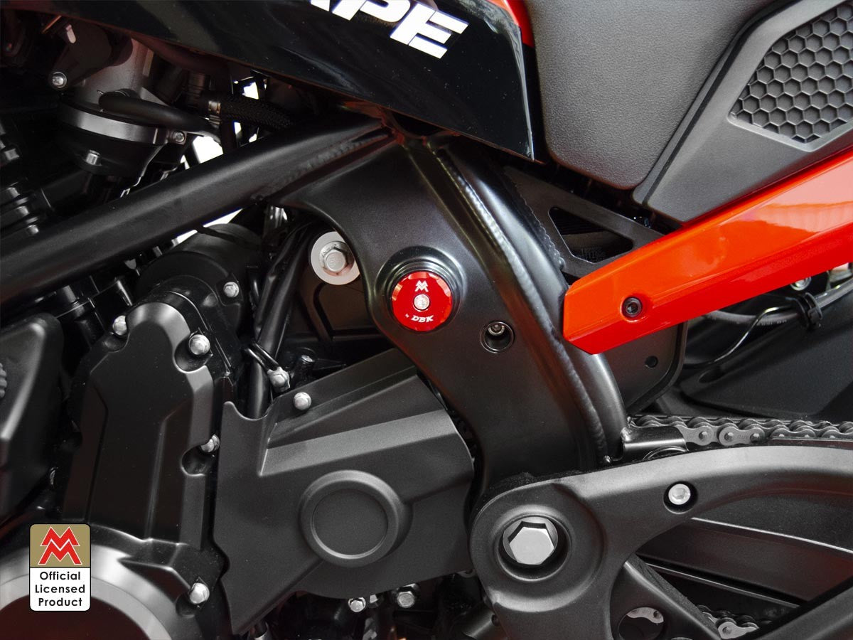 TTMM01 - DBK Moto Morini Seiemezzo SCR / STR / X-Cape 650 (2021+) Frame Caps Kit – Accessories in the Motoraider Motorcycle Aftermarket Accessories and Parts Online Shop