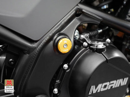 TTMM01 - DBK Moto Morini Seiemezzo SCR / STR / X-Cape 650 (2021+) Frame Caps Kit – Accessories in the Motoraider Motorcycle Aftermarket Accessories and Parts Online Shop