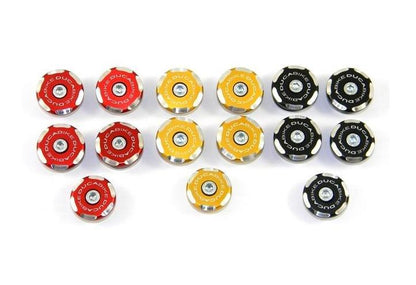 TTMTS02 - DUCABIKE Ducati Multistrada 1000/620/1100 Frame Plugs (bi-color) – Accessories in the Motoraider Motorcycle Aftermarket Accessories and Parts Online Shop