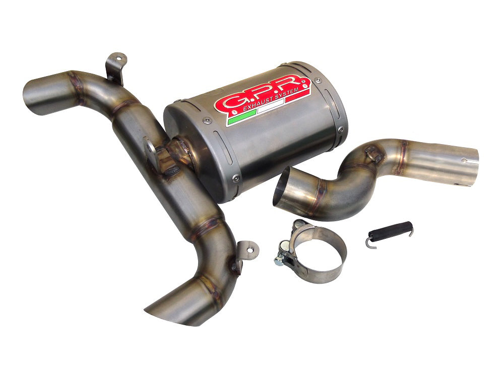 GPR Suzuki GSR600 Slip-on Exhaust "Titanium Oval" (EU homologated) – Accessories in the 2WheelsHero Motorcycle Aftermarket Accessories and Parts Online Shop