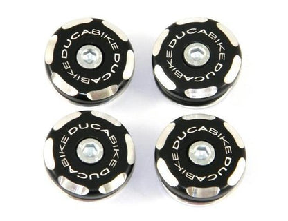 TTSC02 - DUCABIKE Ducati Sport 1000 / GT 1000 Frame Plugs (bi-color) – Accessories in the Motoraider Motorcycle Aftermarket Accessories and Parts Online Shop
