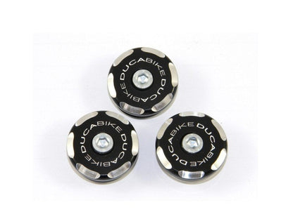 TTSCRA04 - DUCABIKE Ducati Scrambler 1100 Rear Frame Plugs (bi-color) – Accessories in the Motoraider Motorcycle Aftermarket Accessories and Parts Online Shop