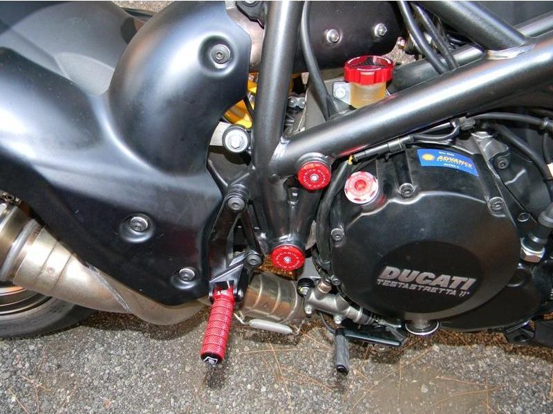 TTSF01 - DUCABIKE Ducati Streetfighter Frame Plugs – Accessories in the Motoraider Motorcycle Aftermarket Accessories and Parts Online Shop