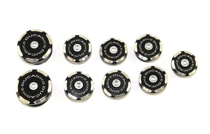 TTSF02 - DUCABIKE Ducati Streetfighter Frame Plugs (bi-color) – Accessories in the Motoraider Motorcycle Aftermarket Accessories and Parts Online Shop