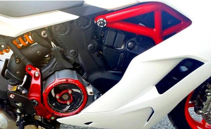 TTSS01 - DUCABIKE Ducati SuperSport 950/939 Frame Plugs – Accessories in the Motoraider Motorcycle Aftermarket Accessories and Parts Online Shop