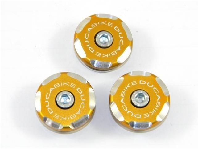 TTST02 - DUCABIKE Ducati Sport Touring Frame Plugs (bi-color) – Accessories in the Motoraider Motorcycle Aftermarket Accessories and Parts Online Shop