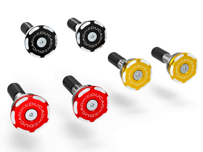 TTV401 - DUCABIKE Ducati Panigale V4 / Streetfighter (18/24) Frame Plugs (bi-color) – Accessories in the Motoraider Motorcycle Aftermarket Accessories and Parts Online Shop