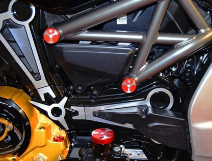 TTXDV01 - DUCABIKE Ducati Diavel / XDiavel Frame Plugs – Accessories in the Motoraider Motorcycle Aftermarket Accessories and Parts Online Shop