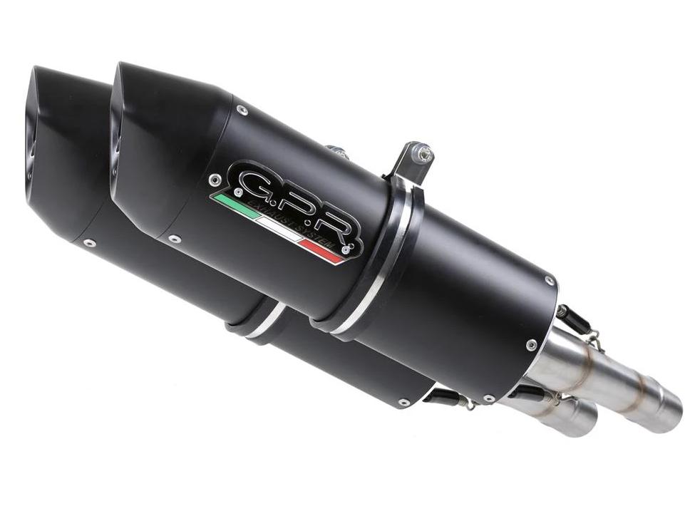 GPR Ducati Multistrada 1000 Dual Slip-on Exhaust "Furore Nero" (EU homologated) – Accessories in the 2WheelsHero Motorcycle Aftermarket Accessories and Parts Online Shop