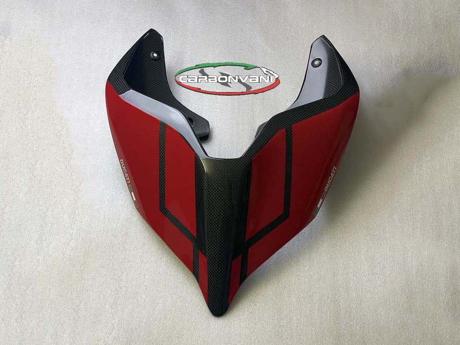 CARBONVANI Ducati Streetfighter V2 (2022+) Carbon Tail (street version; Red3) – Accessories in the 2WheelsHero Motorcycle Aftermarket Accessories and Parts Online Shop