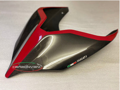 CARBONVANI Ducati Streetfighter V4 / V4S (2023+) Carbon Tail (street version; black/red) – Accessories in the 2WheelsHero Motorcycle Aftermarket Accessories and Parts Online Shop