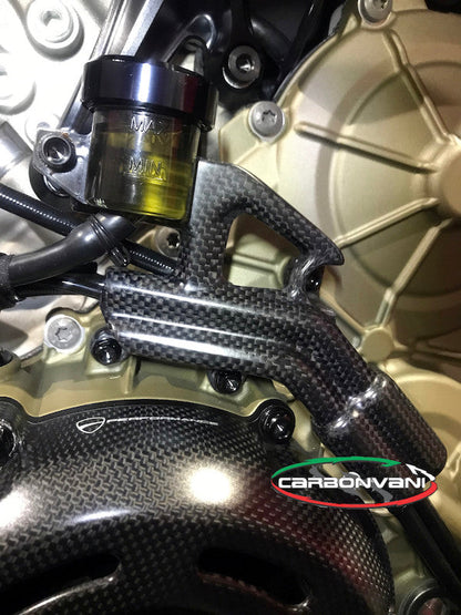 CARBONVANI Ducati Panigale V4 / V4S (20/21) Carbon Rear Oil Tank Holder (for dry clutch) – Accessories in the 2WheelsHero Motorcycle Aftermarket Accessories and Parts Online Shop