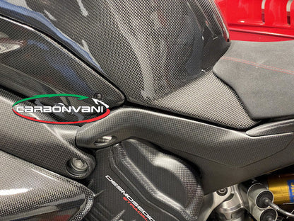 CARBONVANI Ducati Panigale V4 (2022+) Carbon Fuel Tank Cover – Accessories in the 2WheelsHero Motorcycle Aftermarket Accessories and Parts Online Shop