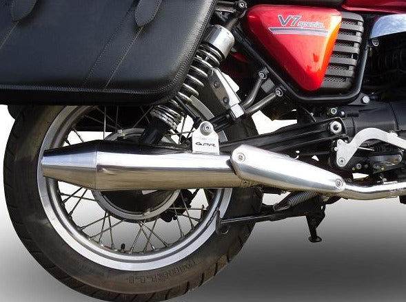 GPR Yamaha XSR700 Full Exhaust System "Vintacone" (EU homologated) – Accessories in the 2WheelsHero Motorcycle Aftermarket Accessories and Parts Online Shop