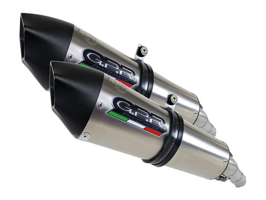 GPR Ducati Monster 1100 Dual Slip-on Exhaust "GPE Anniversary Titanium" (EU homologated) – Accessories in the 2WheelsHero Motorcycle Aftermarket Accessories and Parts Online Shop