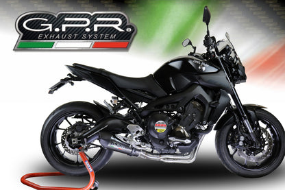 GPR Yamaha MT-09 (17/20) Full Exhaust System "GP Evo 4 Poppy" (EU homologated) – Accessories in the 2WheelsHero Motorcycle Aftermarket Accessories and Parts Online Shop