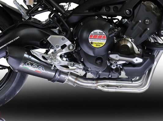 GPR Yamaha MT-09 (17/20) Full Exhaust System "GP Evo 4 Poppy" (EU homologated) – Accessories in the 2WheelsHero Motorcycle Aftermarket Accessories and Parts Online Shop