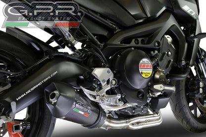 GPR Yamaha MT-09 (17/20) Full Exhaust System "GP Evo 4 Poppy" (EU homologated) – Accessories in the 2WheelsHero Motorcycle Aftermarket Accessories and Parts Online Shop