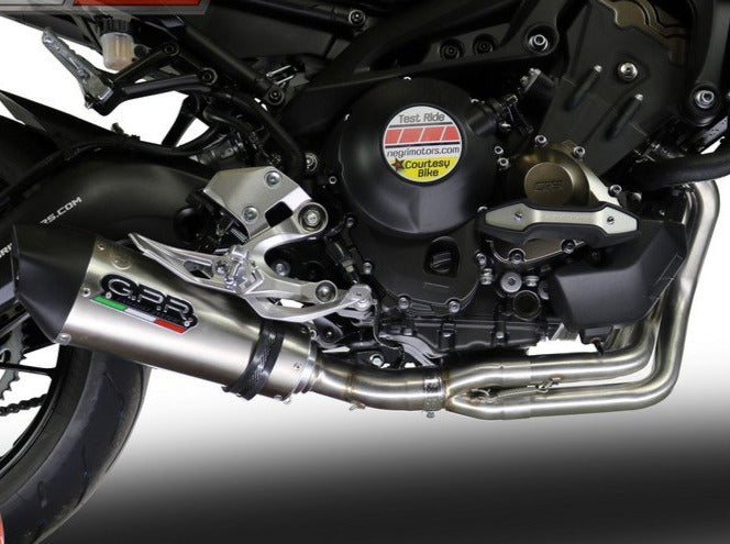 GPR Yamaha MT-09 (17/20) Full Exhaust System "GP Evo 4 Titanium" (EU homologated) – Accessories in the 2WheelsHero Motorcycle Aftermarket Accessories and Parts Online Shop