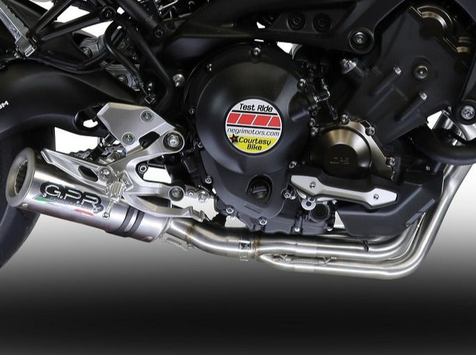 GPR Yamaha MT-09 (17/20) Full Exhaust System "M3 Inox" (EU homologated) – Accessories in the 2WheelsHero Motorcycle Aftermarket Accessories and Parts Online Shop