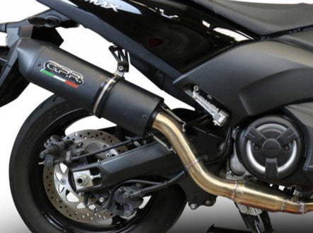 GPR Yamaha T-MAX 530 (12/19) Full Exhaust System "Furore Nero" (EU homologated) – Accessories in the 2WheelsHero Motorcycle Aftermarket Accessories and Parts Online Shop