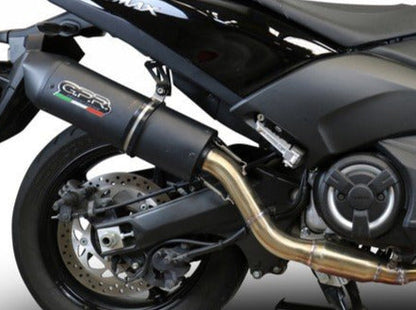 GPR Yamaha T-MAX 530 (12/19) Full Exhaust System "Furore Nero" (EU homologated) – Accessories in the 2WheelsHero Motorcycle Aftermarket Accessories and Parts Online Shop
