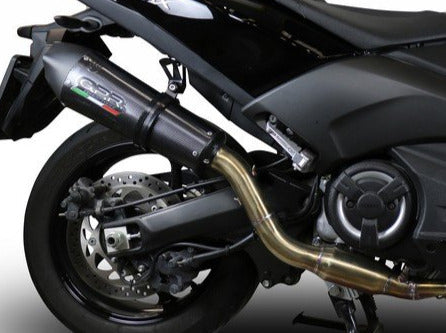 GPR Yamaha T-MAX 530 (12/19) Full Exhaust System "GPE Anniversary Poppy" (EU homologated) – Accessories in the 2WheelsHero Motorcycle Aftermarket Accessories and Parts Online Shop