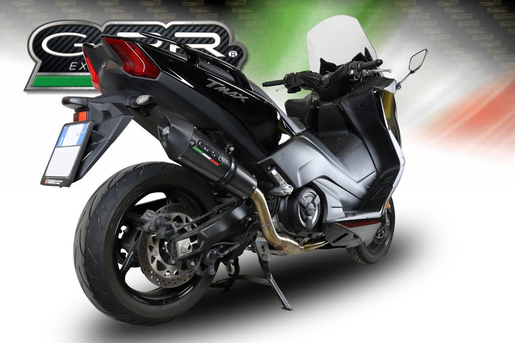 GPR Yamaha T-MAX 530 (12/19) Full Exhaust System "GPE Anniversary Poppy" (EU homologated) – Accessories in the 2WheelsHero Motorcycle Aftermarket Accessories and Parts Online Shop