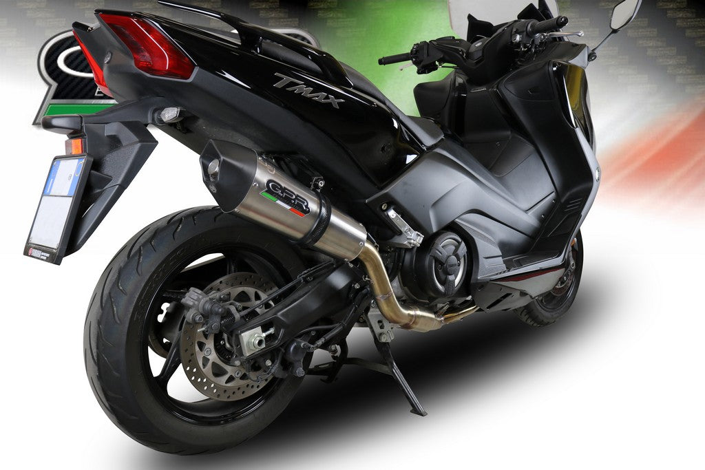 GPR Yamaha T-MAX 530 (12/19) Full Exhaust System "GPE Anniversary Titanium" (EU homologated) – Accessories in the 2WheelsHero Motorcycle Aftermarket Accessories and Parts Online Shop